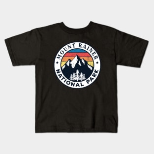 Mount Rainer national park Kids T-Shirt